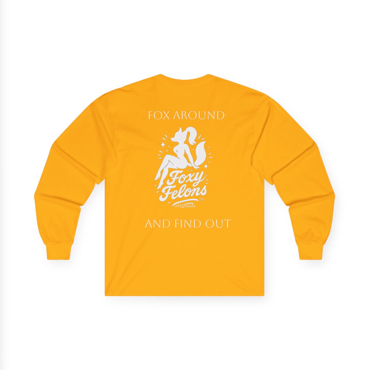 Fox Around longsleeved crewneck by Foxy Felons Originals