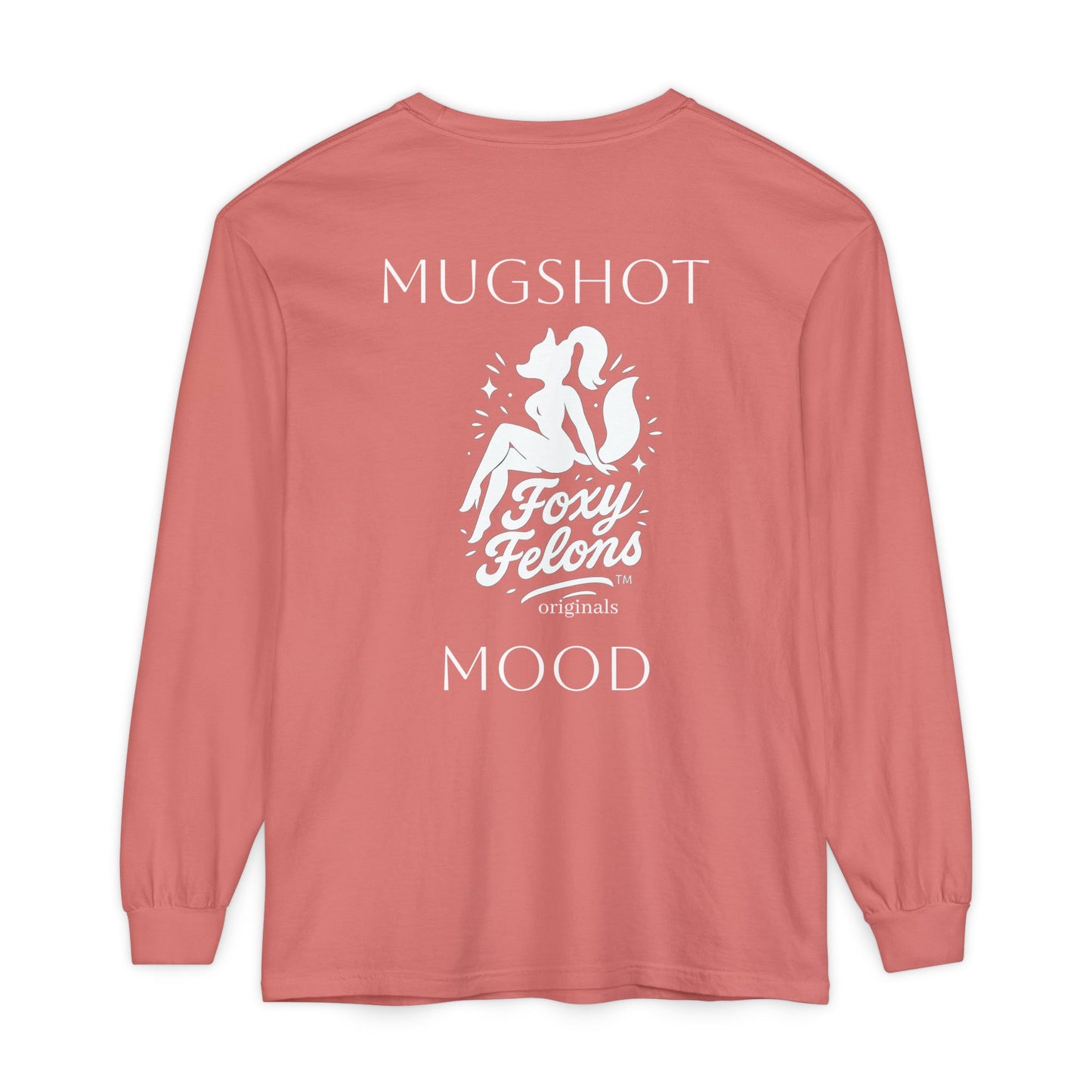 Mugshot Mood longsleeved crewneck by Foxy Felons Originals