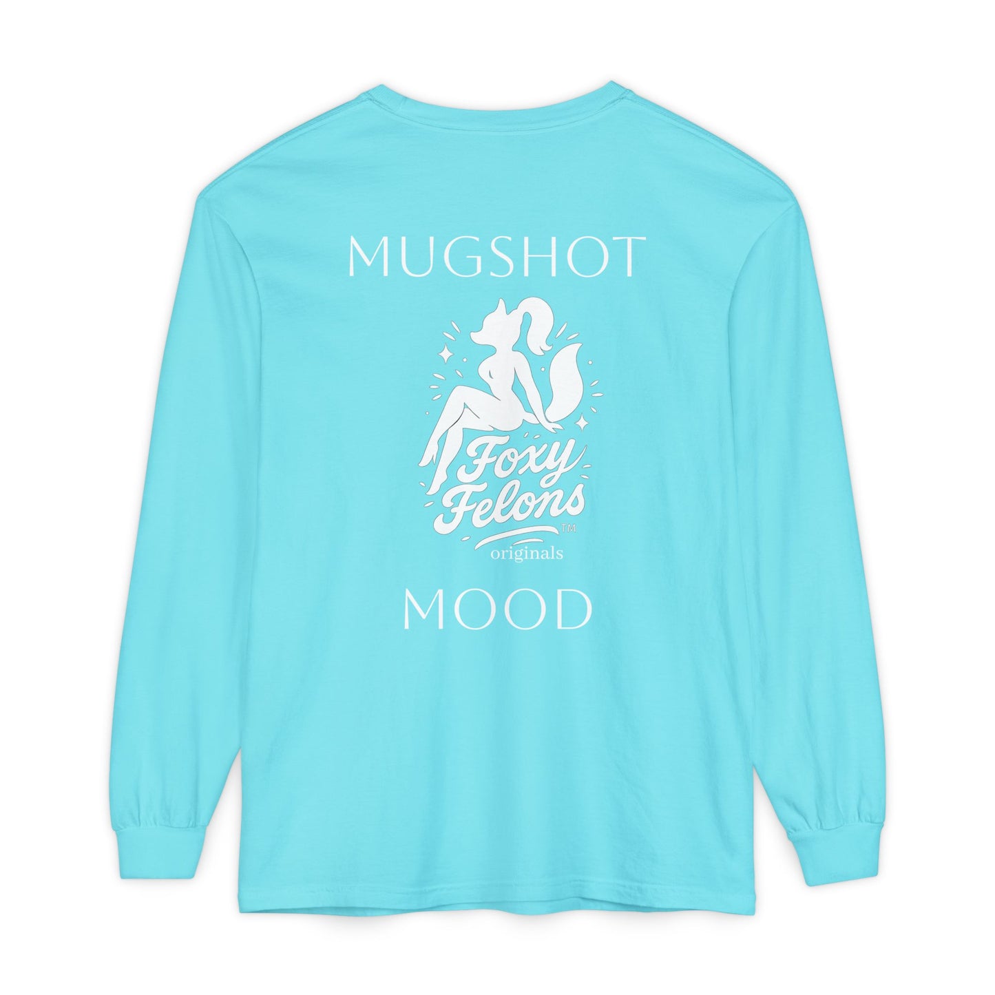 Mugshot Mood longsleeved crewneck by Foxy Felons Originals