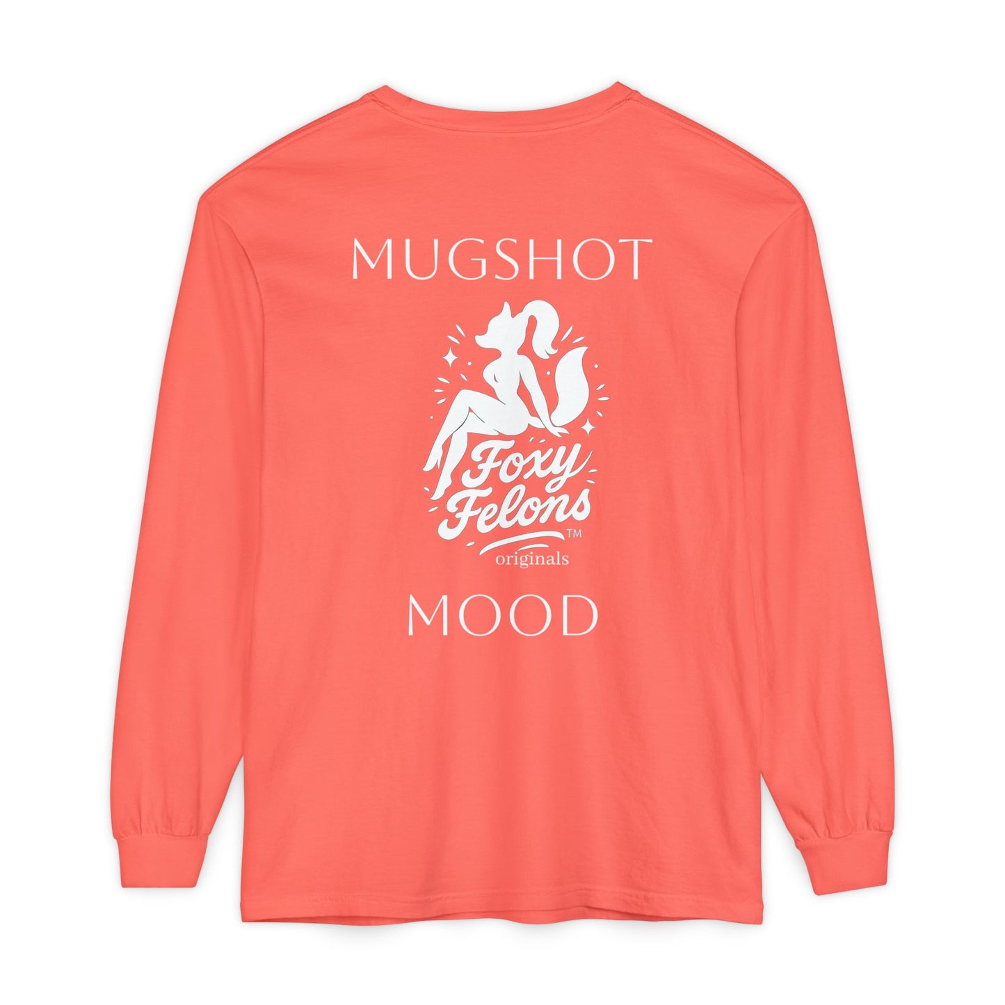 Mugshot Mood longsleeved crewneck by Foxy Felons Originals