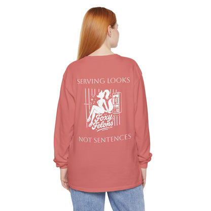Serving Looks long sleeved Feb Drop by Foxy Felons Originals