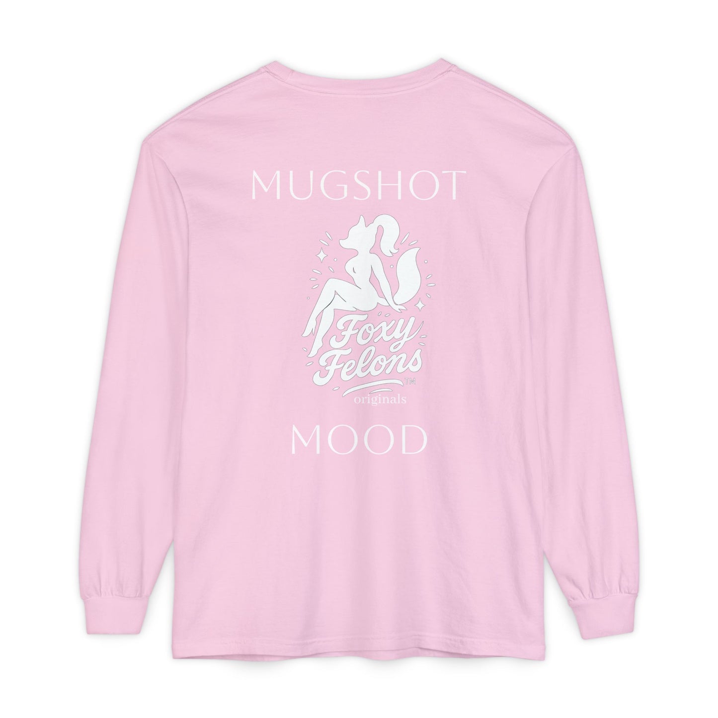 Mugshot Mood longsleeved crewneck by Foxy Felons Originals