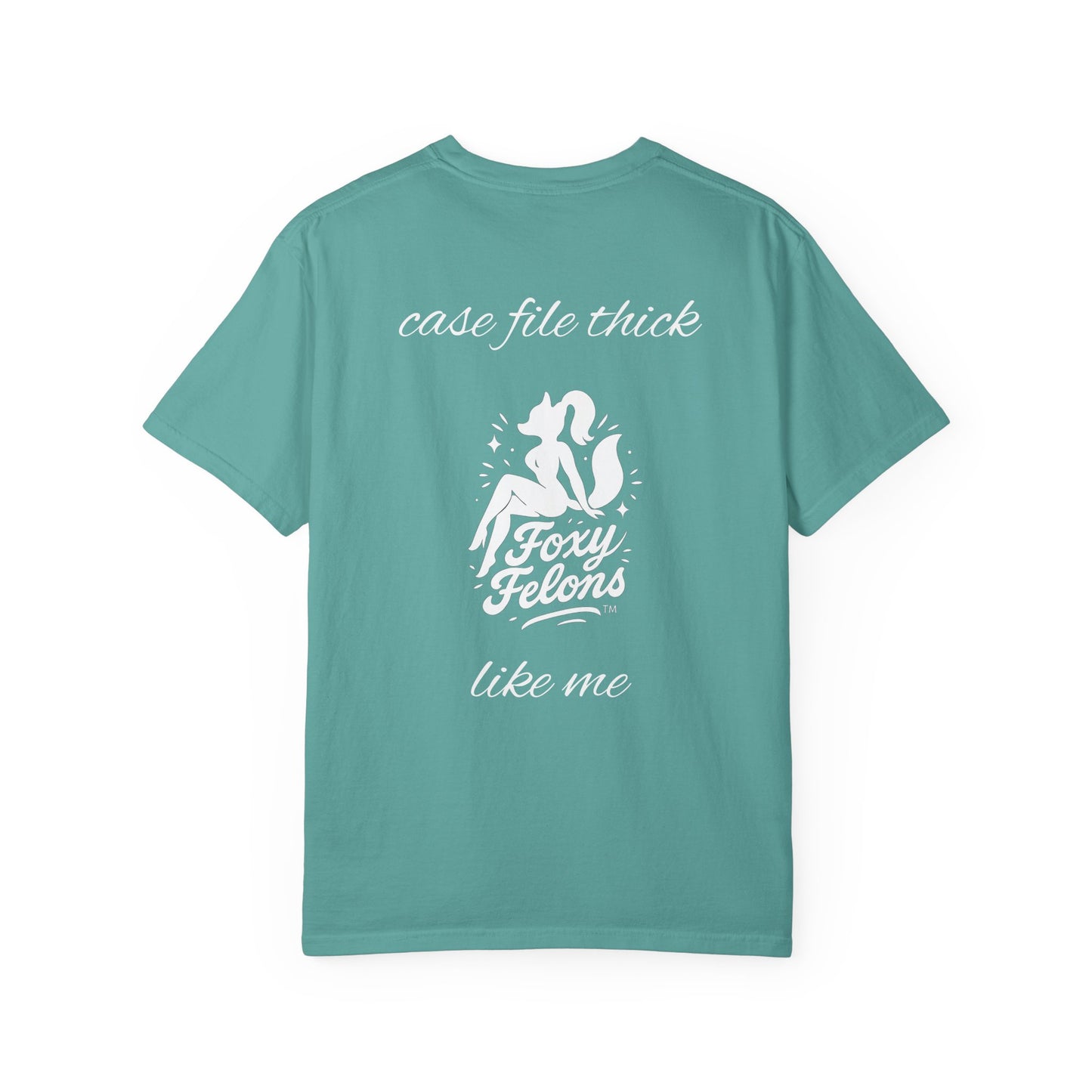 Thick Like Me crewneck tshirt by Foxy Felons Originals