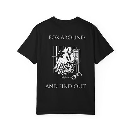 Fox Around crewneck tshirt by Foxy Felons Originals