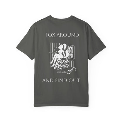 Fox Around crewneck tshirt by Foxy Felons Originals