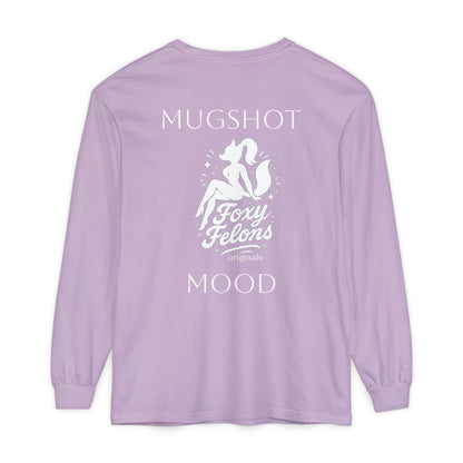 Mugshot Mood longsleeved crewneck by Foxy Felons Originals