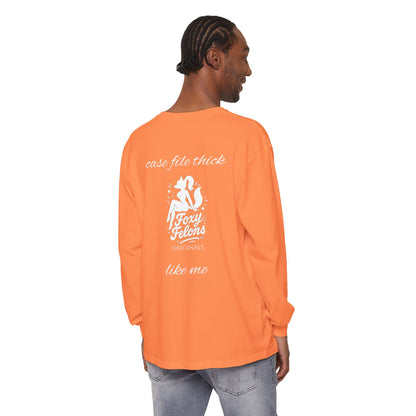Thick Like Me longsleeved crewneck by Foxy Felons Originals
