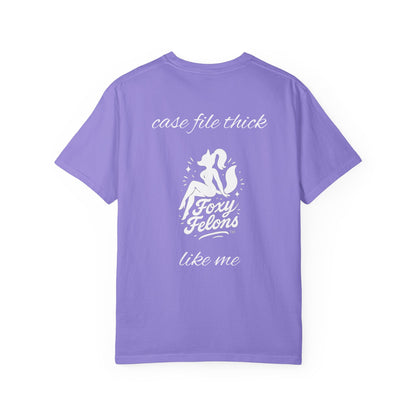 Thick Like Me crewneck tshirt by Foxy Felons Originals