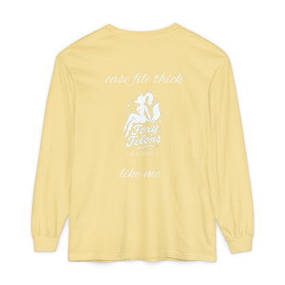 Thick Like Me longsleeved crewneck by Foxy Felons Originals