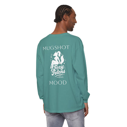 Mugshot Mood longsleeved crewneck by Foxy Felons Originals