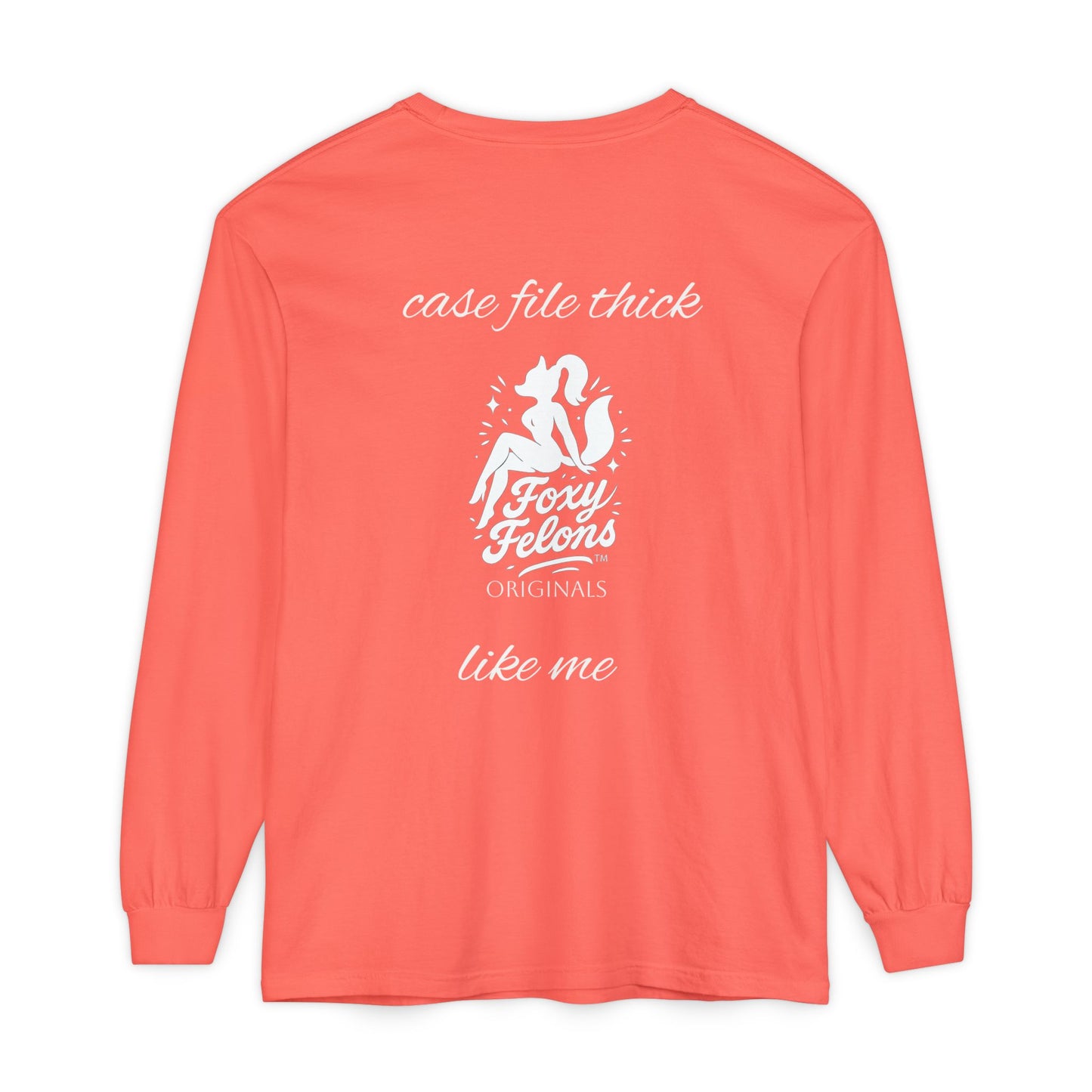 Thick Like Me longsleeved crewneck by Foxy Felons Originals