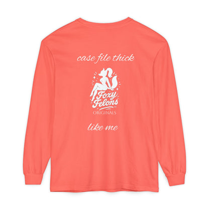 Thick Like Me longsleeved crewneck by Foxy Felons Originals