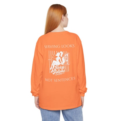 Serving Looks long sleeved Feb Drop by Foxy Felons Originals