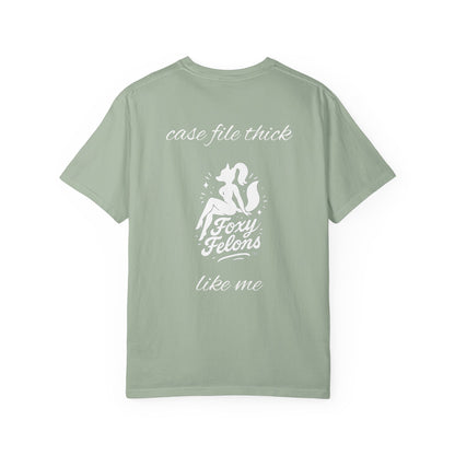 Thick Like Me crewneck tshirt by Foxy Felons Originals