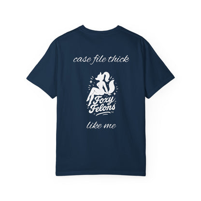 Thick Like Me crewneck tshirt by Foxy Felons Originals