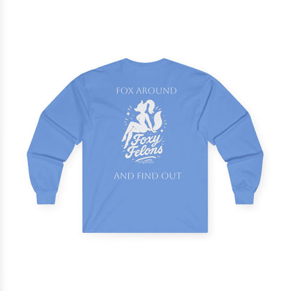 Fox Around longsleeved crewneck by Foxy Felons Originals