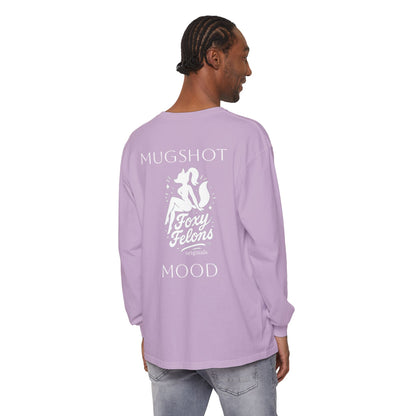 Mugshot Mood longsleeved crewneck by Foxy Felons Originals