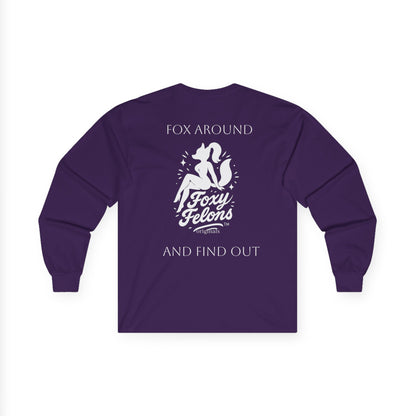 Fox Around longsleeved crewneck by Foxy Felons Originals