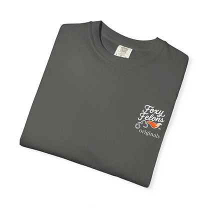 Outlaw Vibes Only crewneck tshirt by Foxy Felons Originals