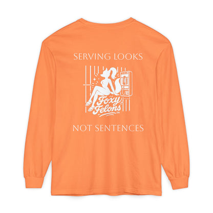 Serving Looks long sleeved Feb Drop by Foxy Felons Originals