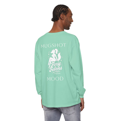 Mugshot Mood longsleeved crewneck by Foxy Felons Originals